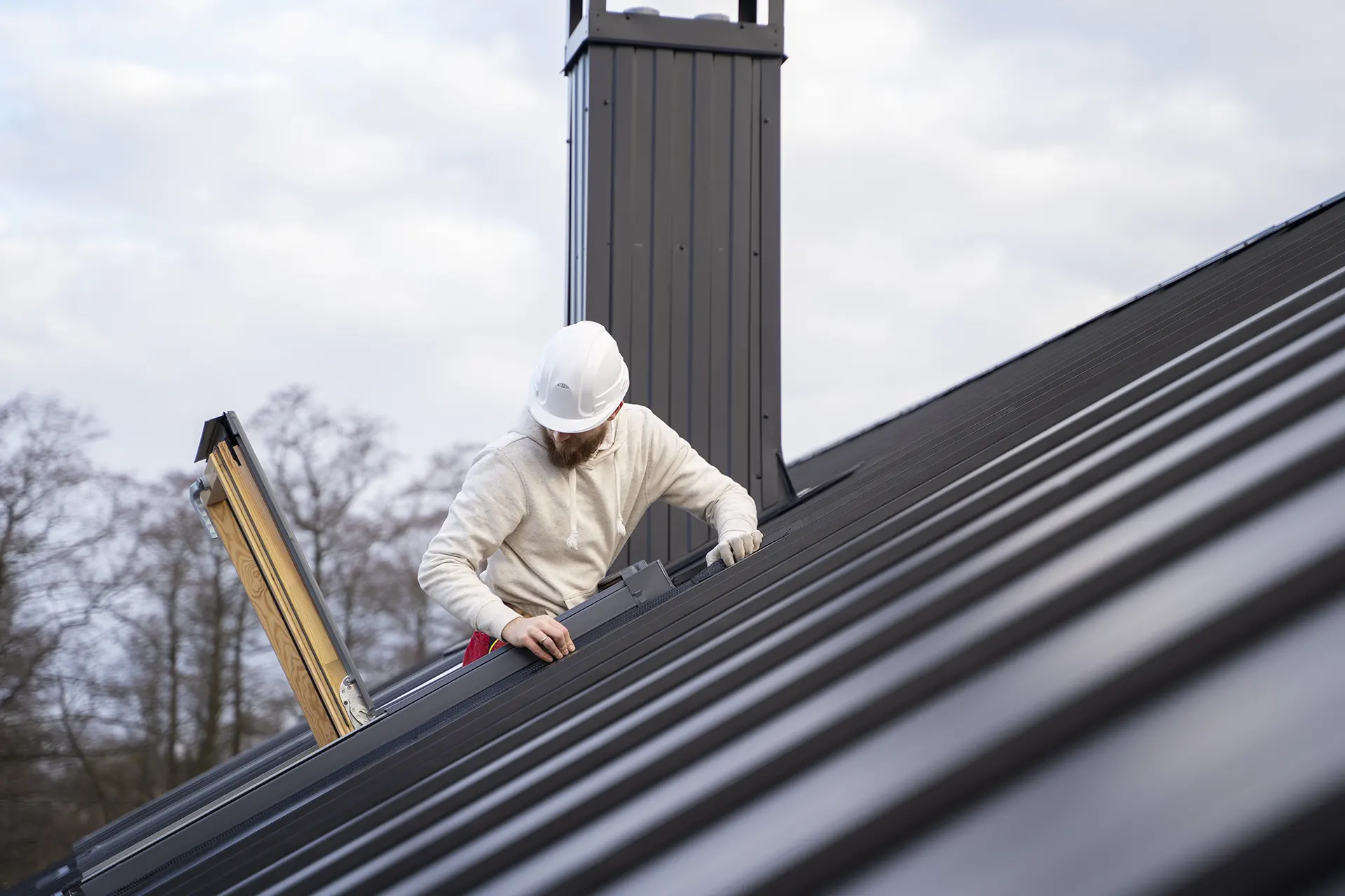 Construction roof panels